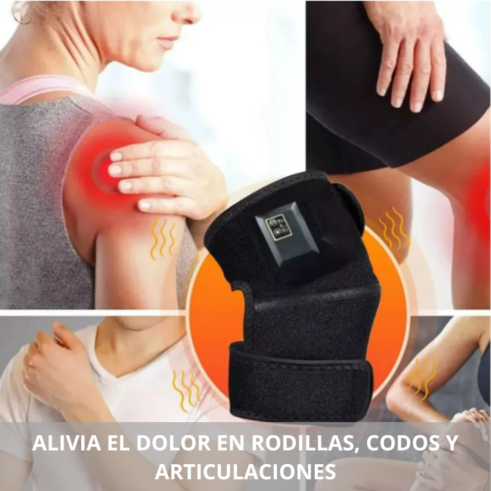 Rodillera Eléctrica 🔥 Masajes de calor y vibración 🦵 Disfruta de rodillas sin dolor en cada sesión