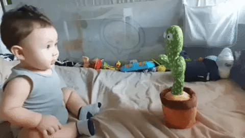 ⭐ Cactus Bailarín - Imita voz 🌵 Estimula a tus niños y crea momentos inolvidables